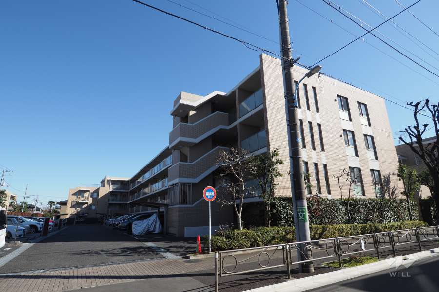 グランノア杉並上井草サウスコートの外観（北西側から）