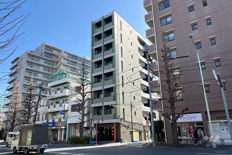 スパシエ荻窪の外観（北側から）
