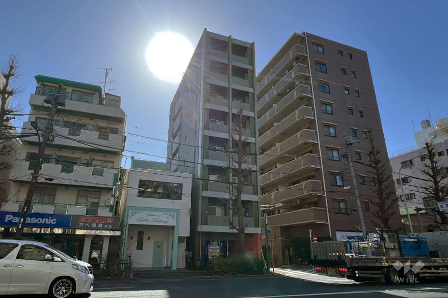 スパシエ荻窪の外観（北東側から）