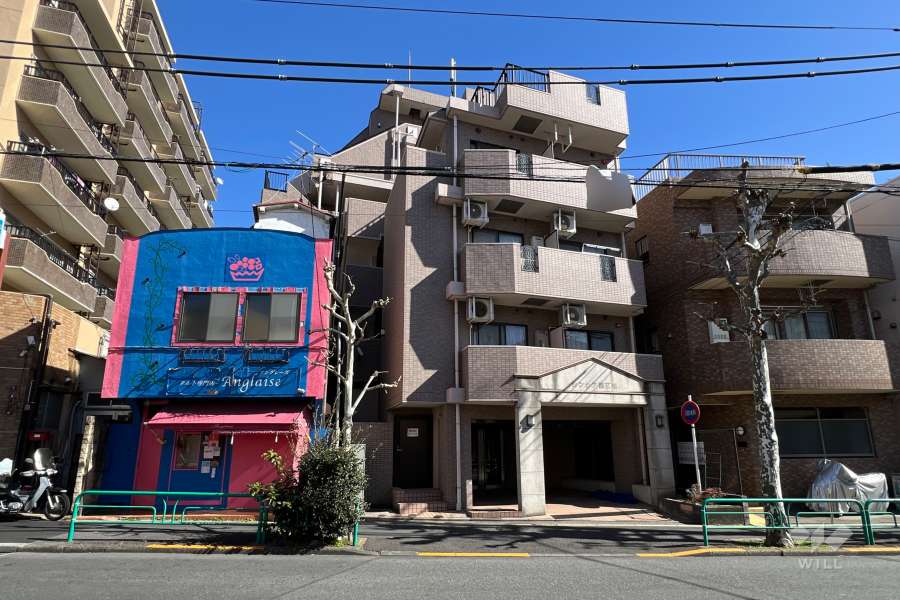 シンシア西荻窪の外観（北西側から）