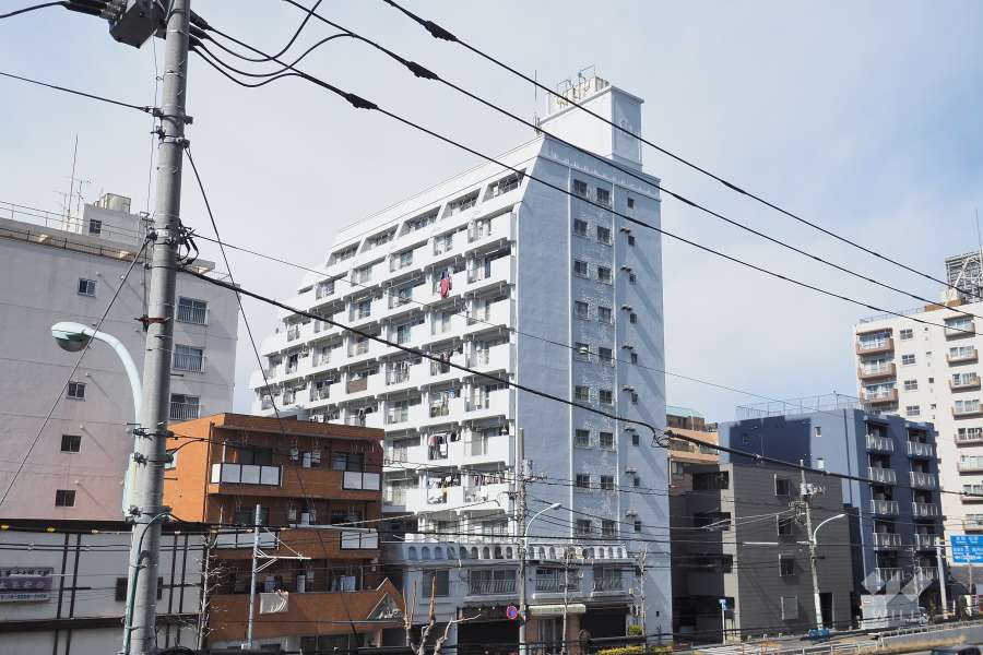 シャンボール荻窪の外観（南東側から）