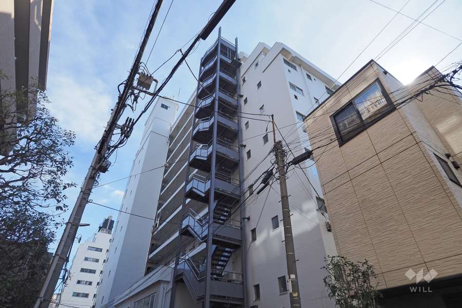 シャンボール荻窪の外観（北西側から）