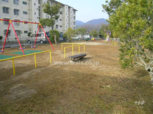 敷地内のプレイロッド