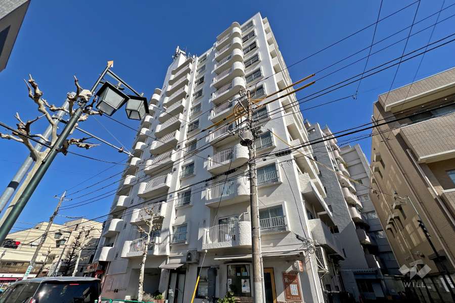 セブンスターマンション西荻の外観（西側から）