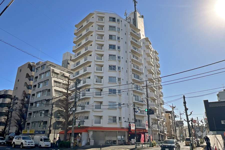 セブンスターマンション西荻の外観（北側から）