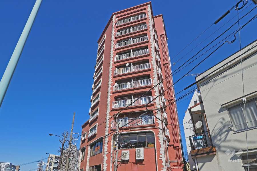 パラシオン荻窪の外観（南西側から）