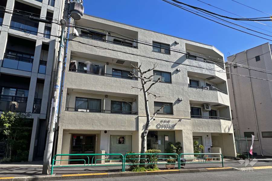パレドール西荻窪の外観（西側から）