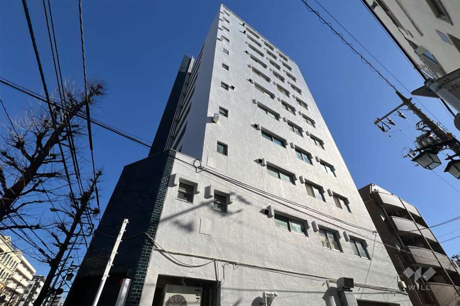 西荻国際第一マンションの外観（北西側から）