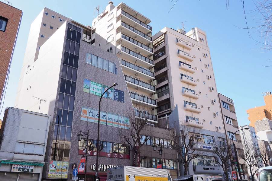 キャッスル荻窪の外観（北東側から）