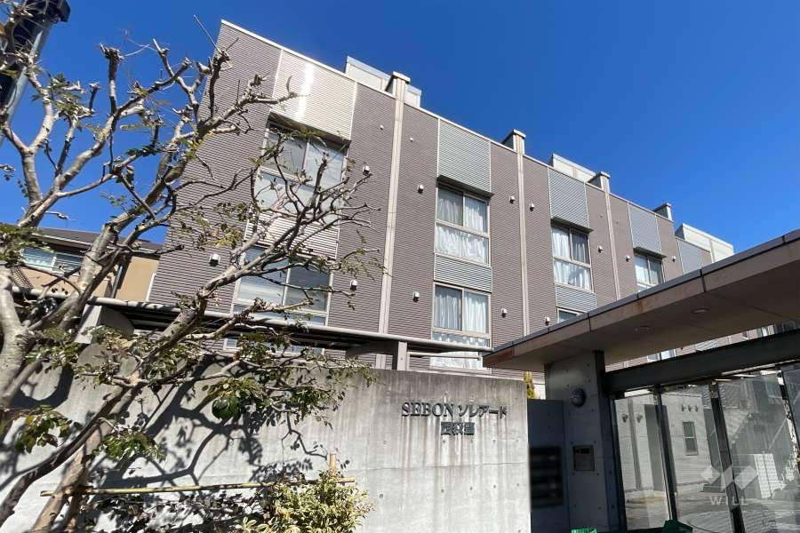 セボンソレアード西荻窪の外観（南西側から）