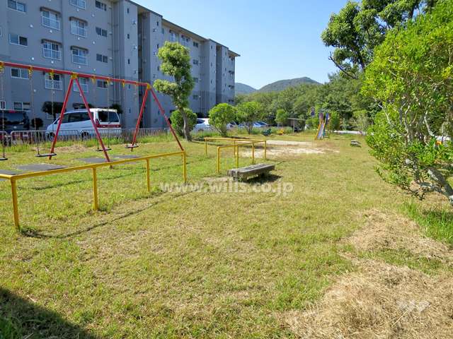 敷地内のプレイロット