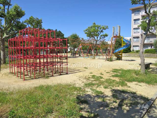 敷地内のプレイロット