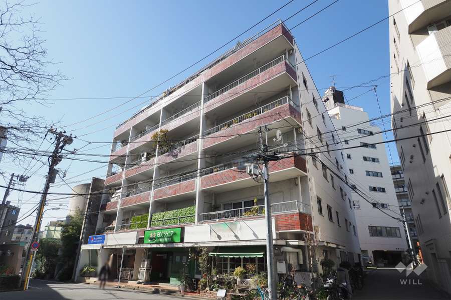 プリンスマンションの外観（東側から）