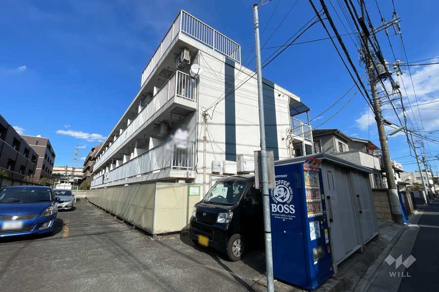 美和プラザ高井戸の外観（南西側から）