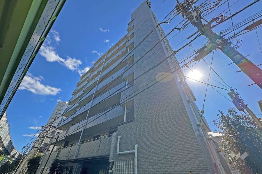 ボヌール高井戸の外観（北西側から）