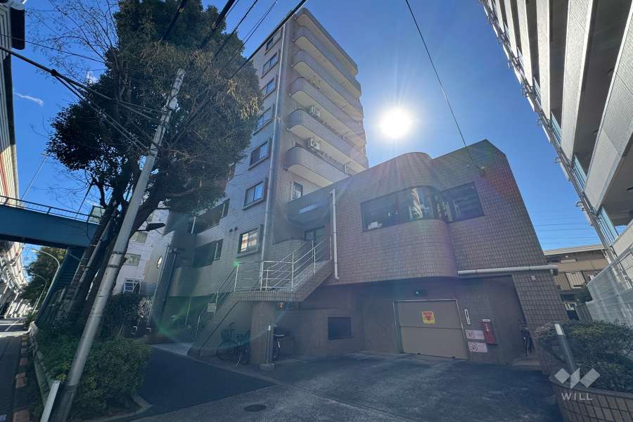 ベルシャトゥ上高井戸の外観（北西側から）