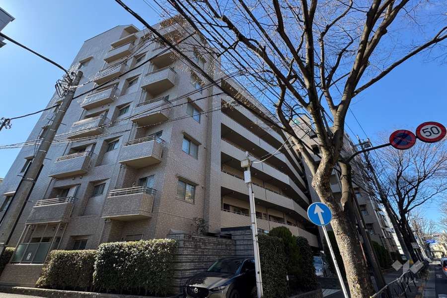 サーパス芦花公園の外観（北東側から）