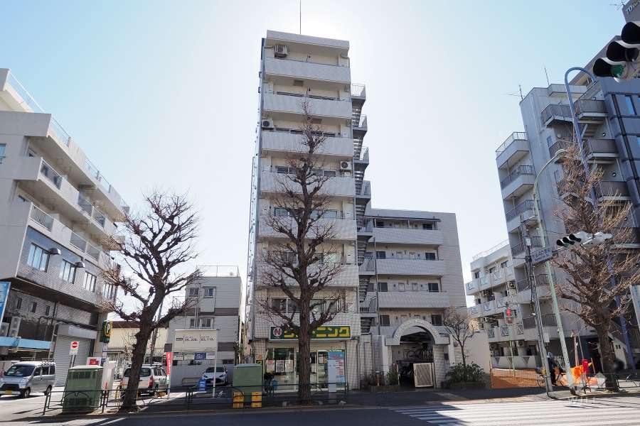 グリーンキャピタル南阿佐ヶ谷の外観（北側から）２