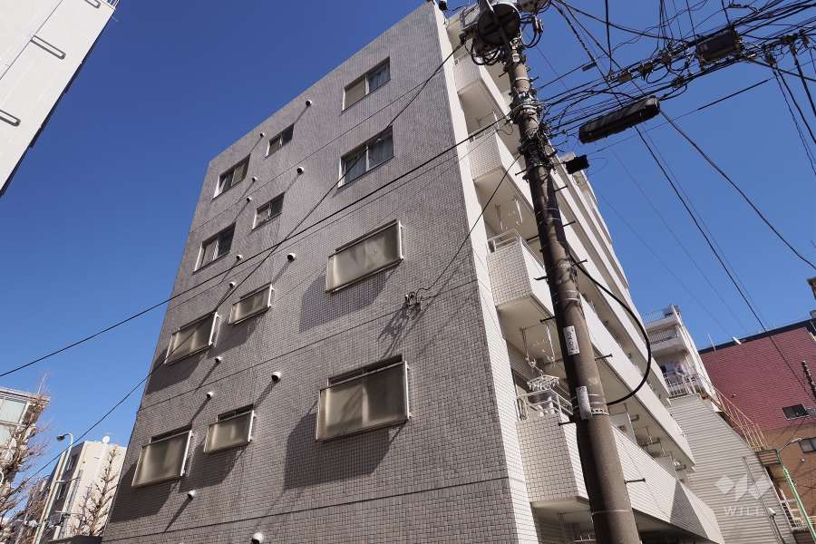 グリーンキャピタル南阿佐ヶ谷の外観（南西側から）