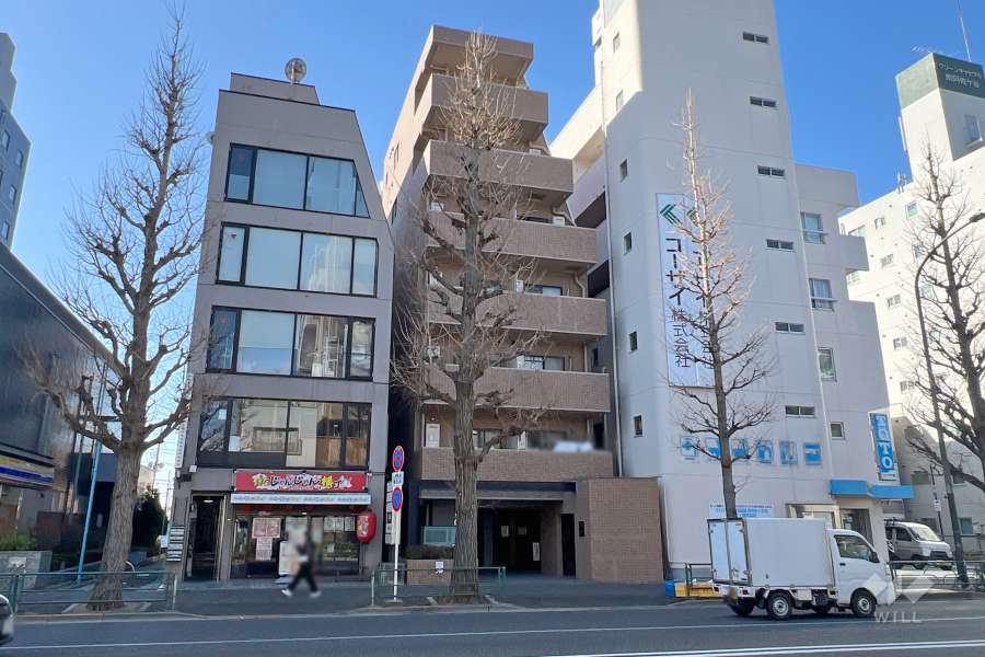 ヴィンテージ南阿佐ヶ谷の外観（北東側から）