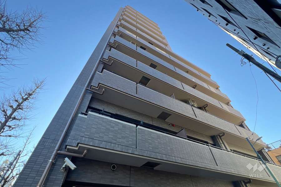 ライオンズステーションプラザ南阿佐ヶ谷の外観（北側から）