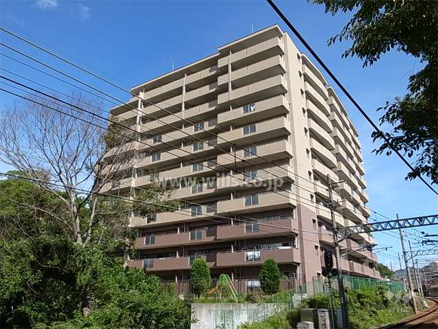セントラル川西平野リヴィエールの外観（南東側から）