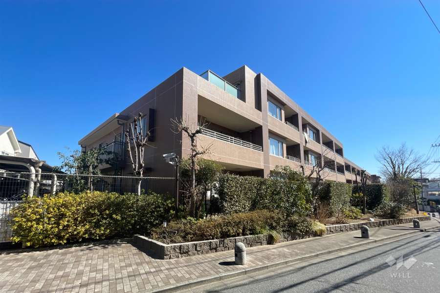 グローリオ南阿佐ヶ谷の外観（北西側から）