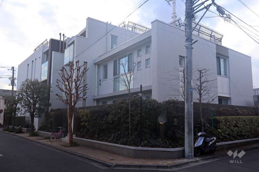 レイヤーズハウス杉並善福寺川公園の外観（北東側から）