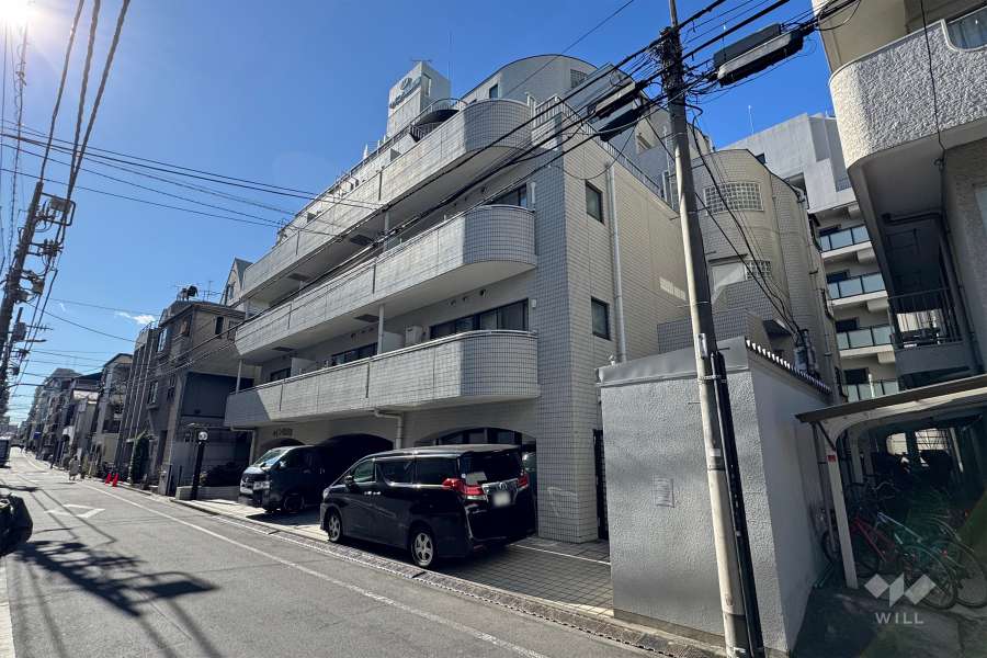 ウイング西荻南の外観（北東側から）