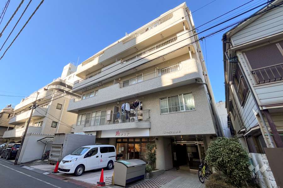 キャッスル西荻の外観（北東側から）