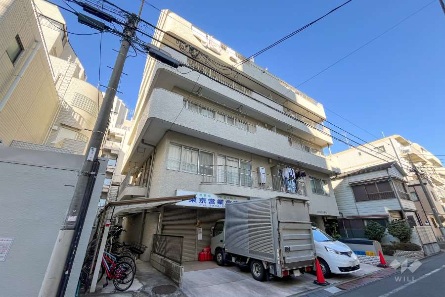 キャッスル西荻の外観（南東側から）