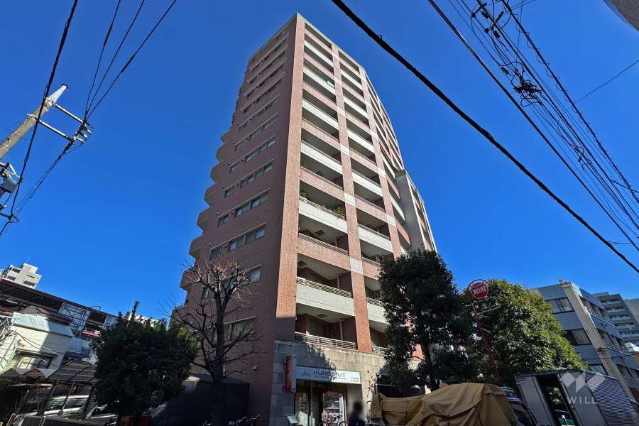 グリーンコート西荻窪の外観（南西側から）