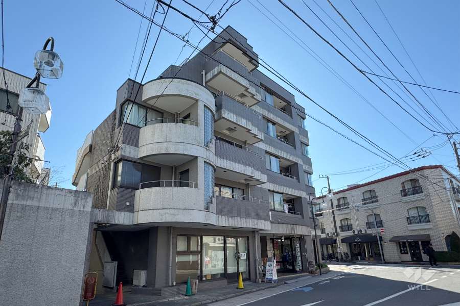 セレスト西荻窪の外観（北西側から）