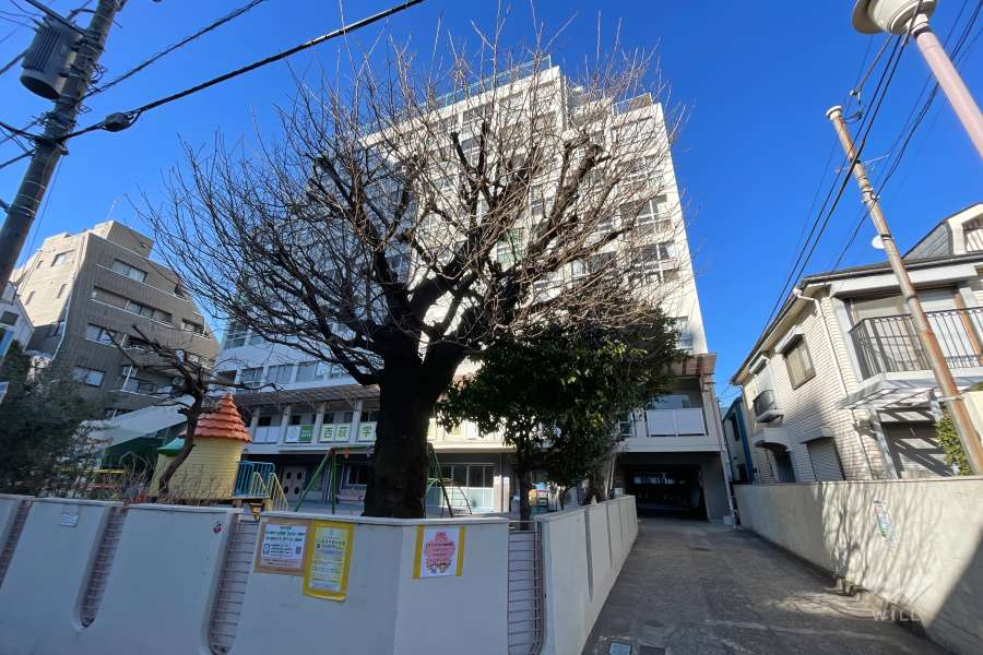 西荻チャペルマンションの外観（南東側から）