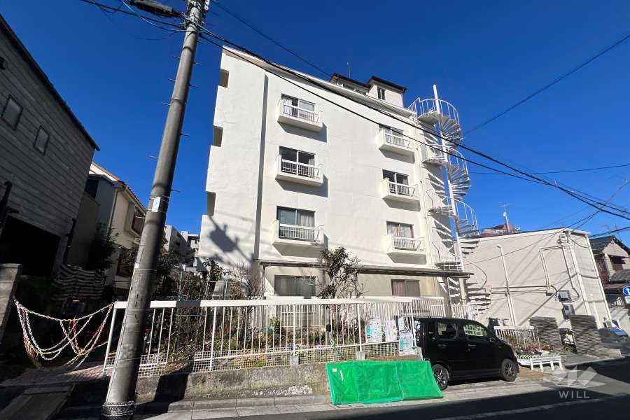 上荻カーサビアンカの外観（南東側から）