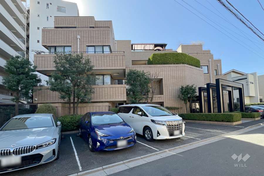 ベルテ西荻窪の外観（北東側から）