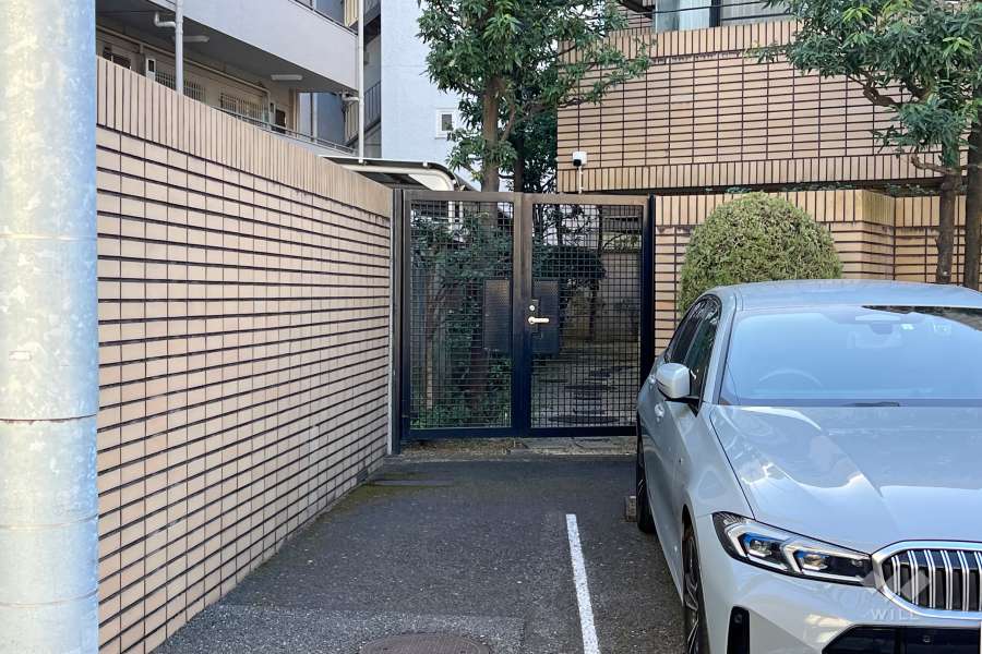 駐輪場の出入り口