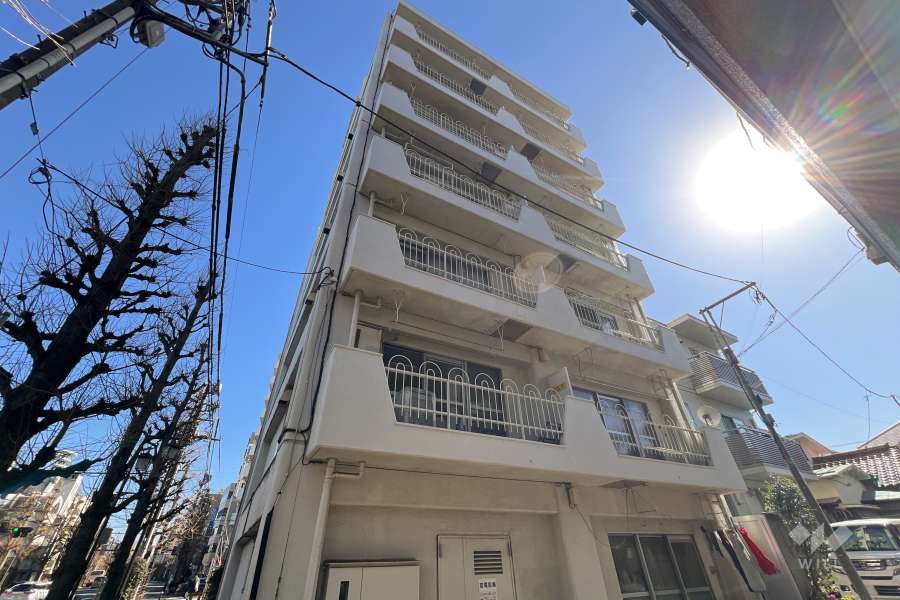 マンション西荻窪の外観（北西側から）