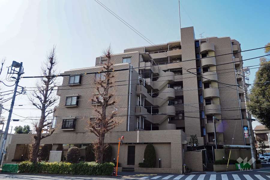 藤和シティコープ杉並善福寺の外観（北東側から）