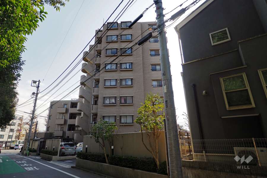 藤和シティコープ杉並善福寺の外観（北西側から）