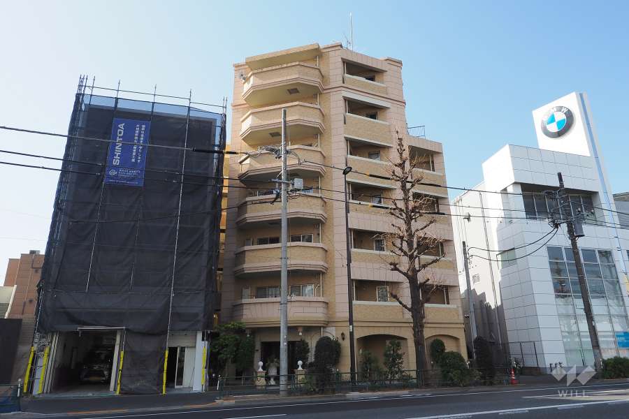 グランシティ西荻窪ラアヴェニューの外観（東側から）