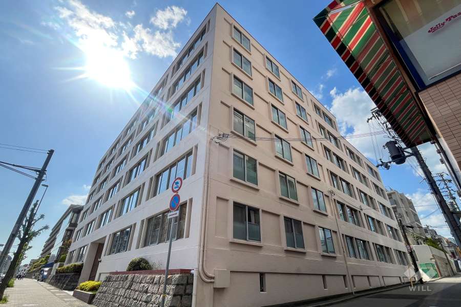 芦屋山打出住宅の外観（南東側から）