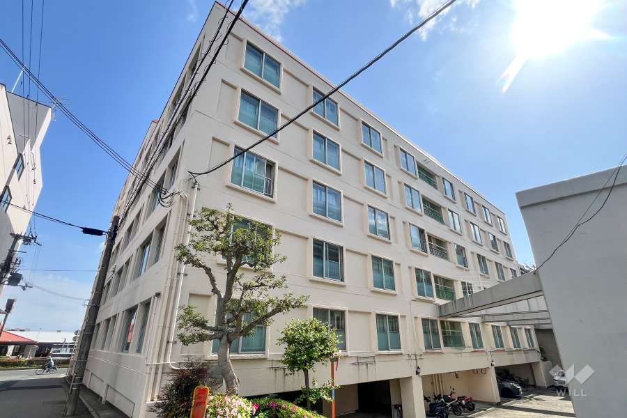 芦屋山打出住宅の外観（北東側から）