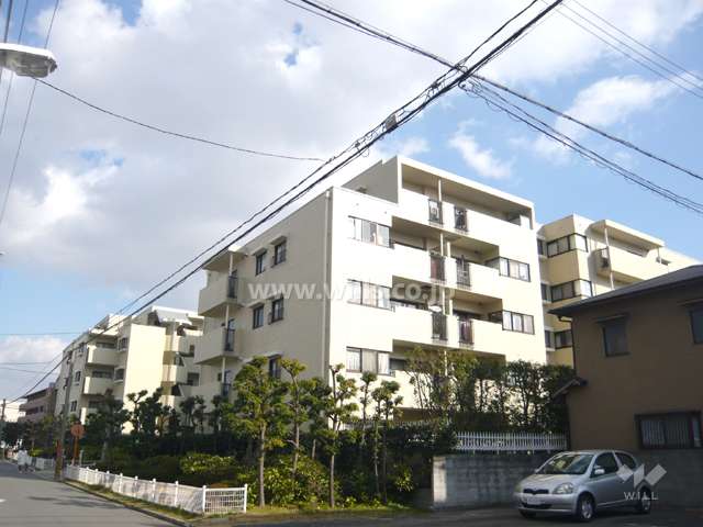 芦屋セントポリア西蔵町の外観（北東側から）