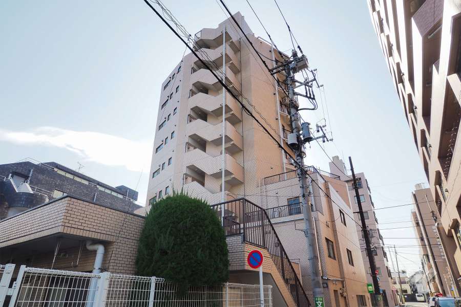 日興パレス西荻窪の外観（北側から）