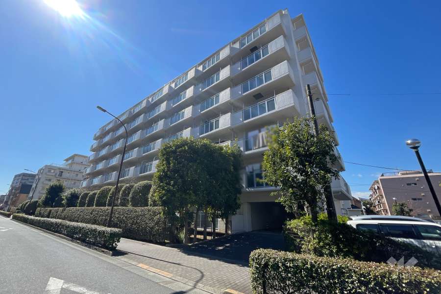 パレロワイヤル杉並の外観（北東側から）