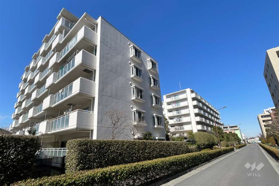 パレロワイヤル杉並の外観（南東側から）