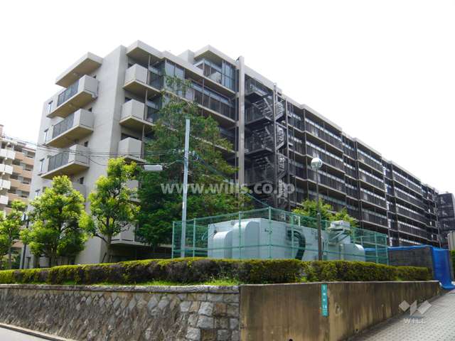 洋伸芦屋楠町マンションの外観（北東側から）