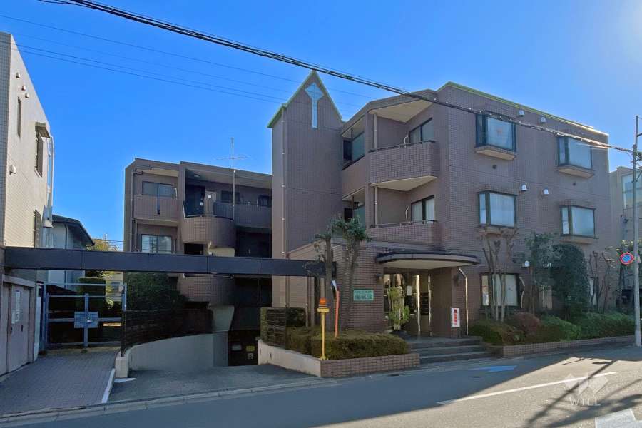 エクレールガーデン南荻窪の外観（北東側から）