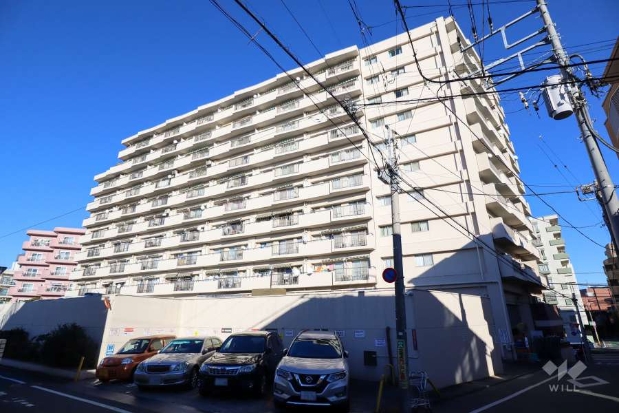 オーク荻窪の外観（南西側から）